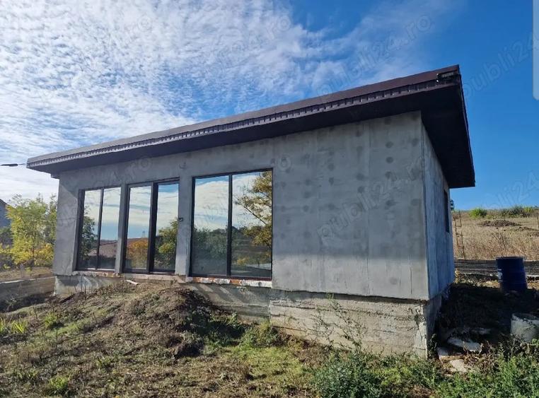Casa la ro?u pe teren de 1000 mp Construc?ie in Comuna Smardan GL - 4