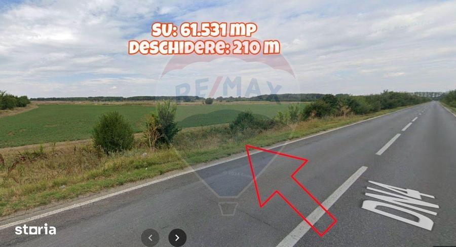 De vanzare Teren extravilan 61.531 mp, Com Mitreni, Calarasi / DN 4 - 3