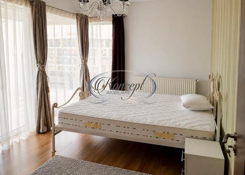 Apartament cu 4 camere semidecomandat, mobilat în Bună Ziua