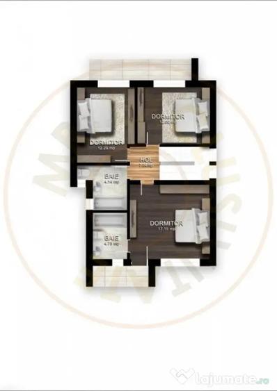 Casă cu 4 camere cu Teren 430 Mp în Micești