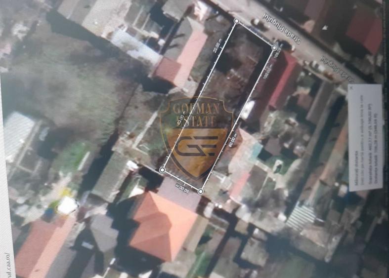 Teren 480mp cu D 12m L 40mp, Palazu Mare Utilitati la poarta - 2