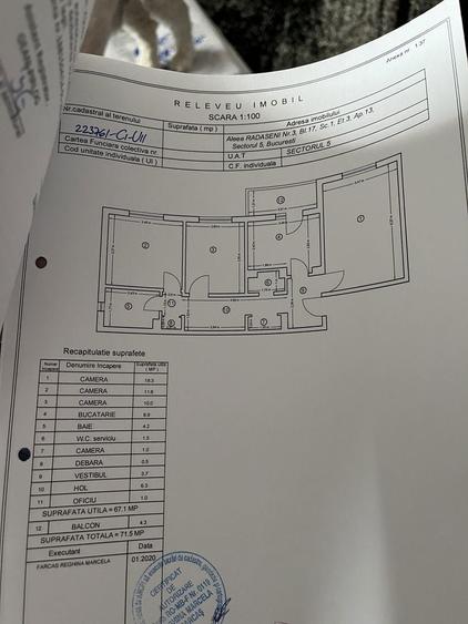 Vand apartament 3 camere.. - 7
