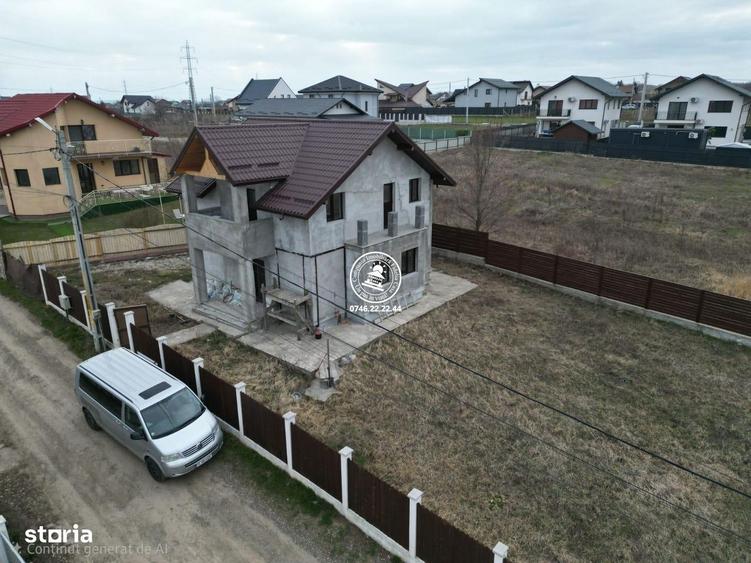 Vila P+M+Pod , 4 camere , 520 mp teren - Breazu . Iasi - 1