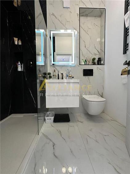 APARTAMENT LUX 2 camere MOBILAT cu GRADINA bloc NOU - 5