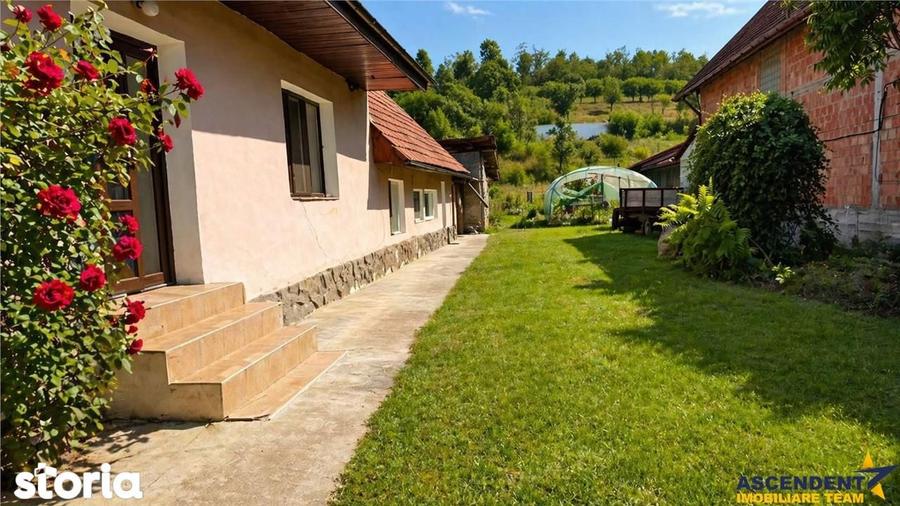 Farmecul unei case sasesti,1.500mp domeniu propriu,fantana,Persani,Bra - 1