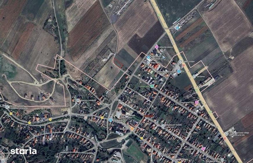 Vand teren intravilan, 1200 mp, localitatea Copaceni, jud Cluj - 1