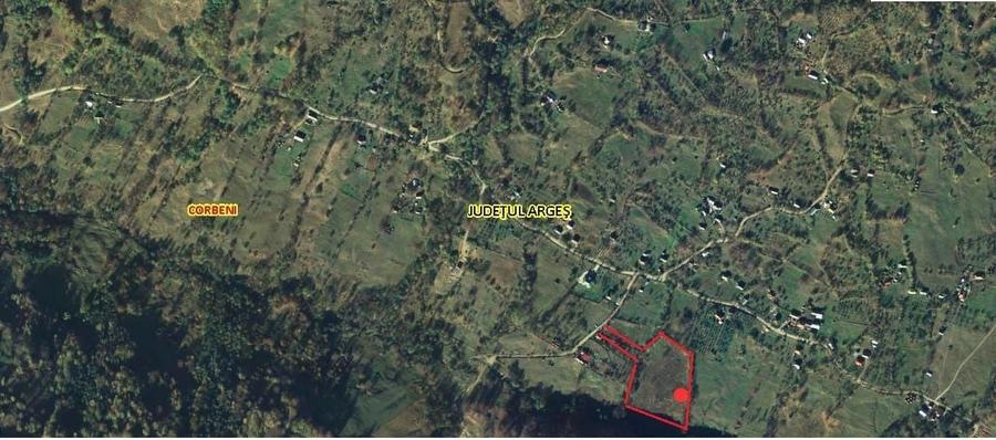 Teren de vanzare Coebeni-Turburea-Arges - 1