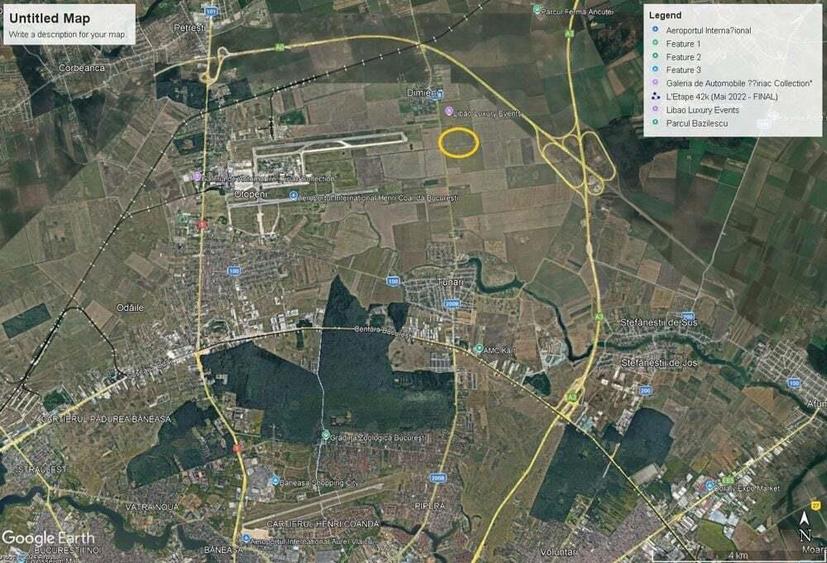 Teren intravilan Otopeni - Tunari 33.200 mp - 3