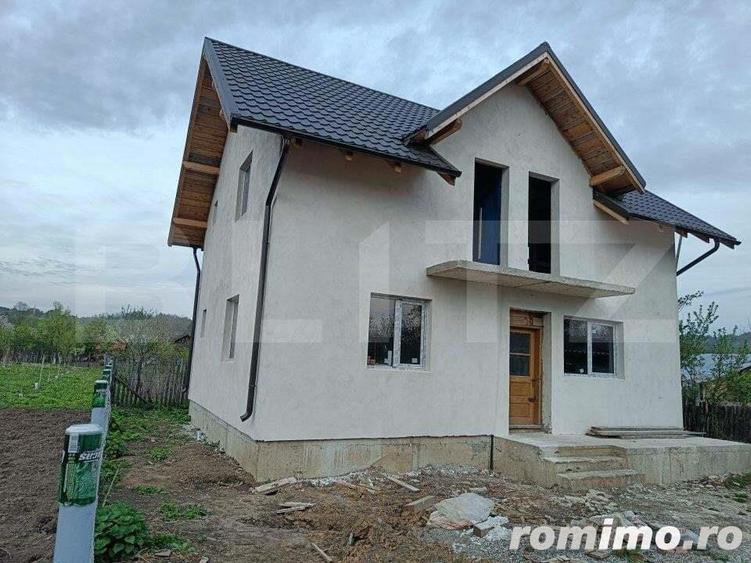Casa individuala 4 camere, 106 mp, teren 500 mp, sat Brebu - 1