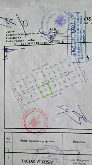 Teren intravilan Margineni-Hemeiusi 33m deschidere - 3