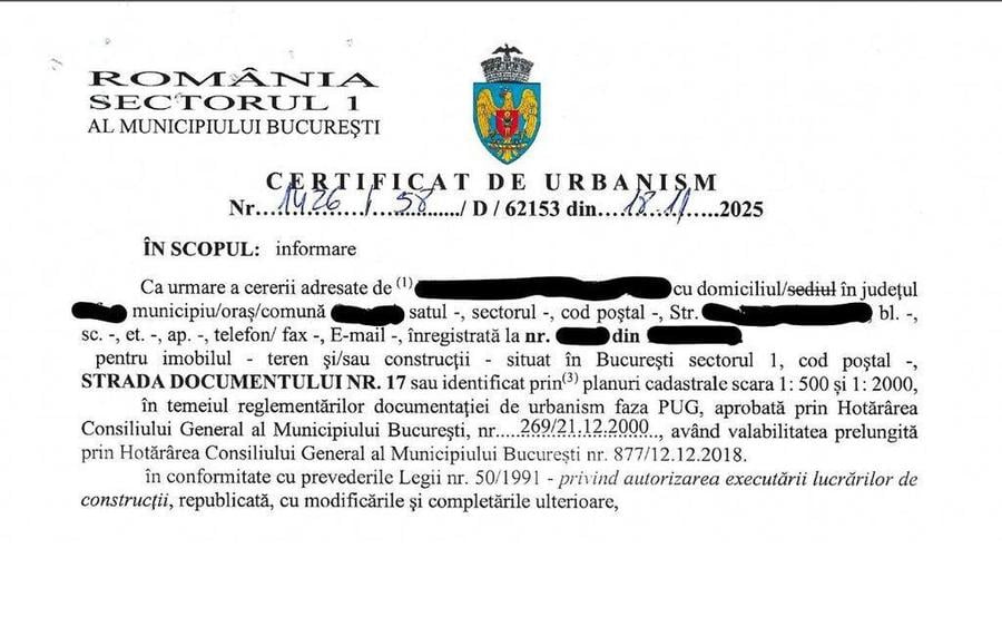 GIULESTI | Teren intravilan 800mp | Certificat urbanism d... - 3