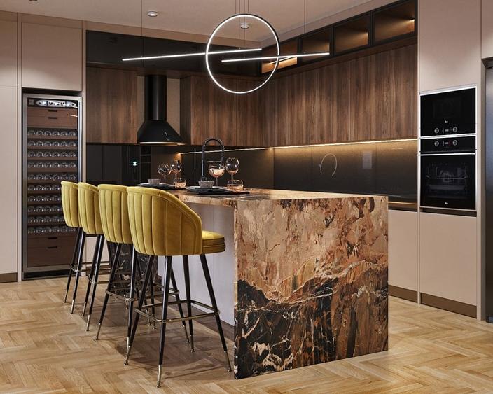 Apartament 4 camere-220 mp-Penthouse-Ansamblu Rezidential Finalizat-2 min Metrou - 8