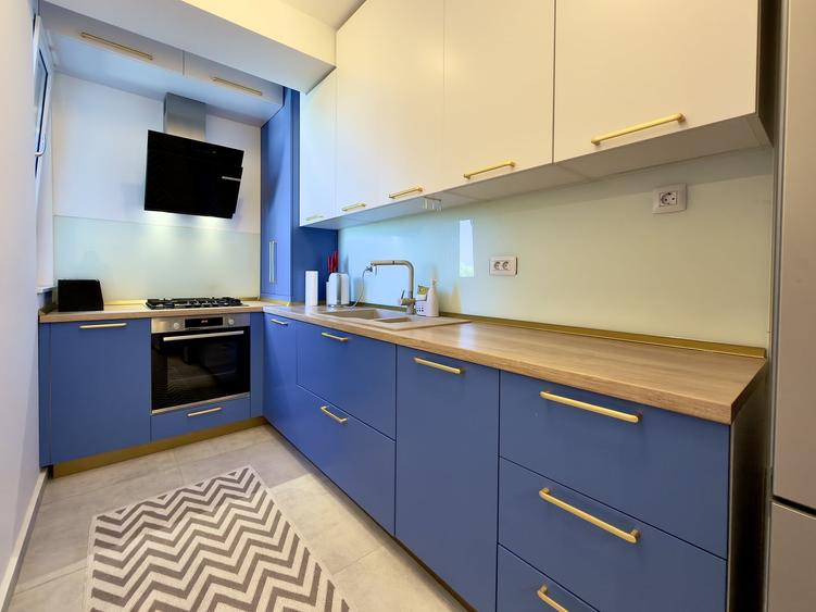 Apartament cu 2 camere semidecomandat, mobilat în Floreasca