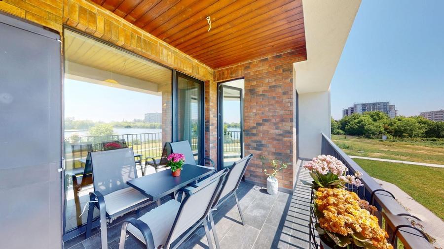 Apartament 3 Camere cu Vedere la Lac | Straulesti- Lake View Garden - 25