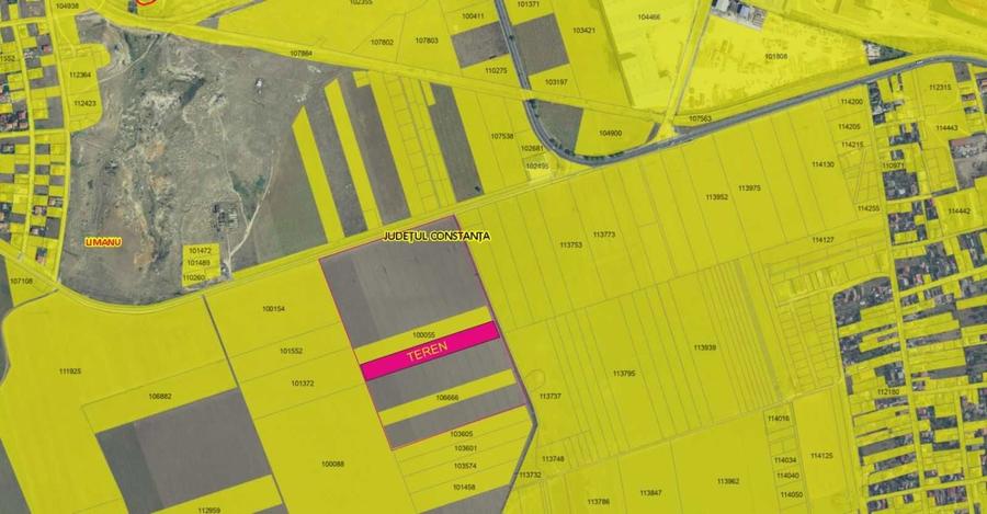 De vanzare 1Ha teren la 1,5km de Mare, Limanu-Mangalia- Jud. Constanta - 8