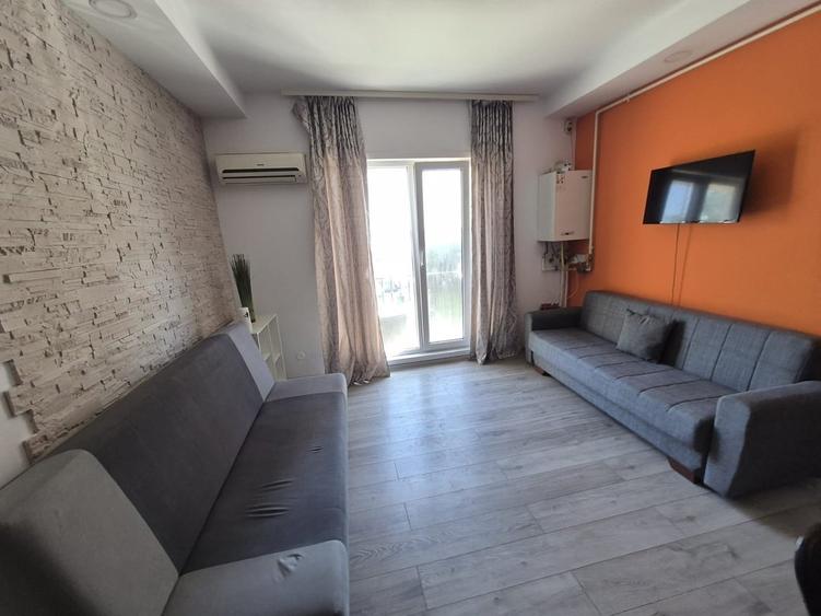 Apartament cu 2 camere semidecomandat în Tunari