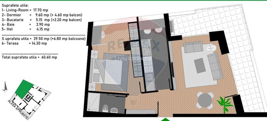 Vanzare Ap 2 camere Camil Ressu