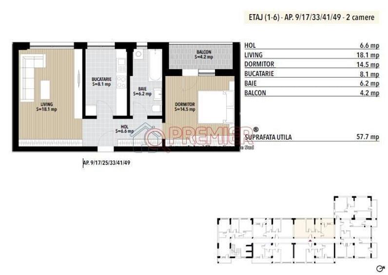 SECTOR 4 - Grand Arena - 2 Camere - Disponibil Imediat - Finalizat - 8