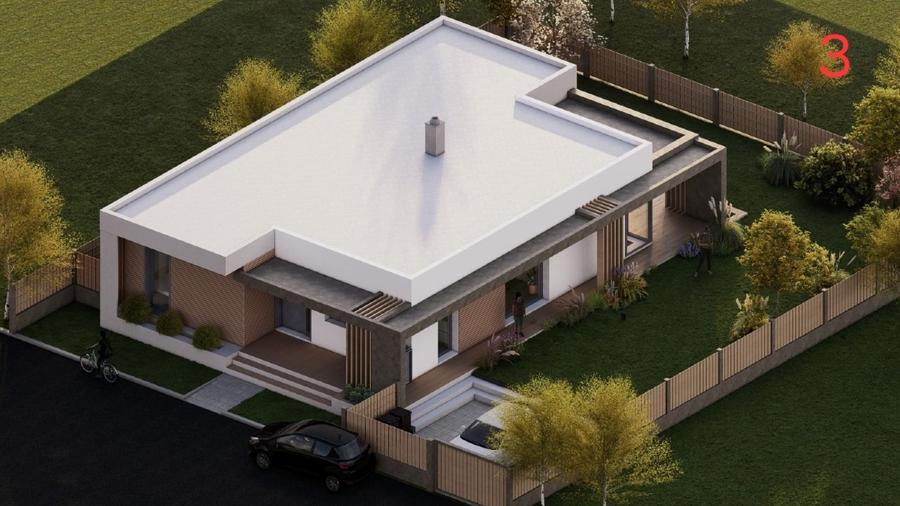 Casă individuală cu 4 camere cu Teren 487 Mp în Hărman