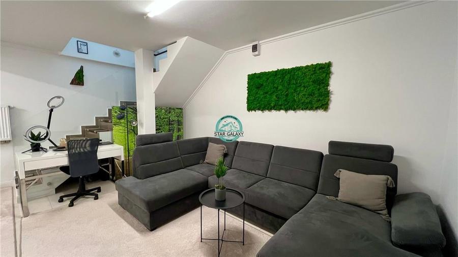 Vand apartament cu 4 camere in Vila, 2 bai, teren privat 114mp, str Papiul Ilari - 12