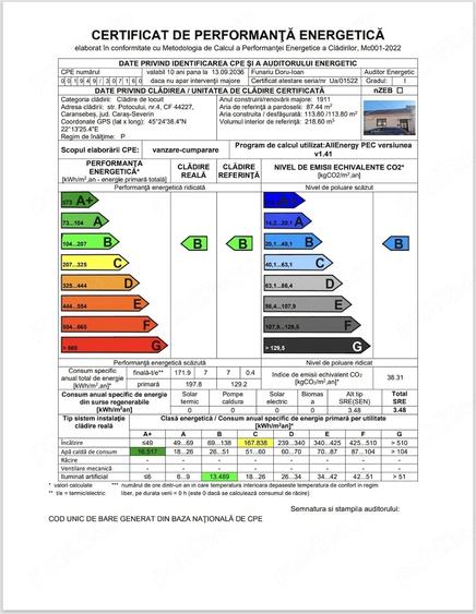 Casă cu 3 camere cu Teren 40 Mp în Central