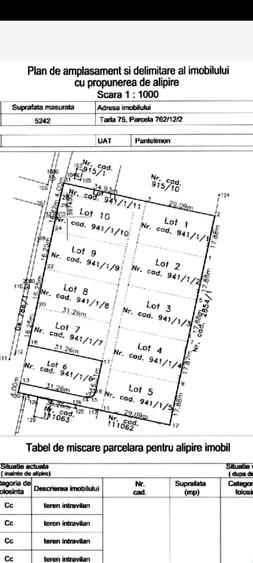 Proiect cu autorizatie 21 case, Sos Cernica, Lebada Lac, 5036 mp teren - 12