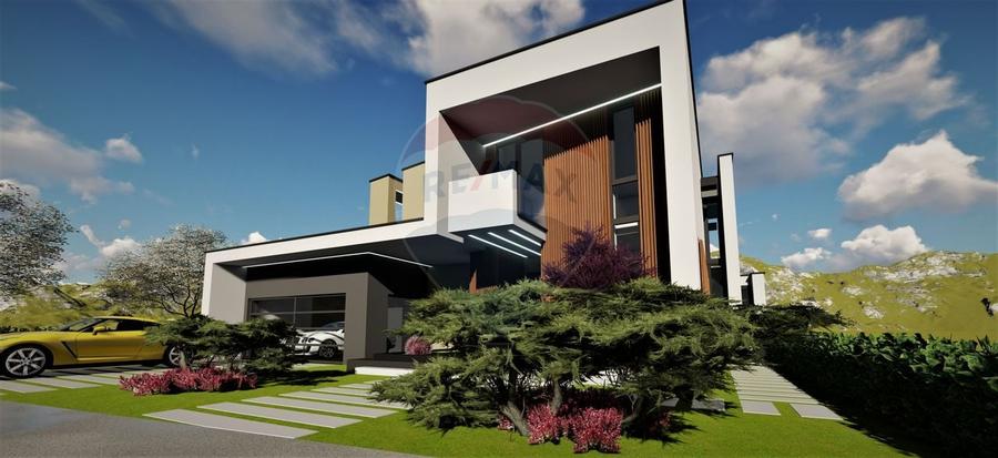 Vilă cu 3 camere, la roșu | Proiect modern – Poiana Craitelor - 1