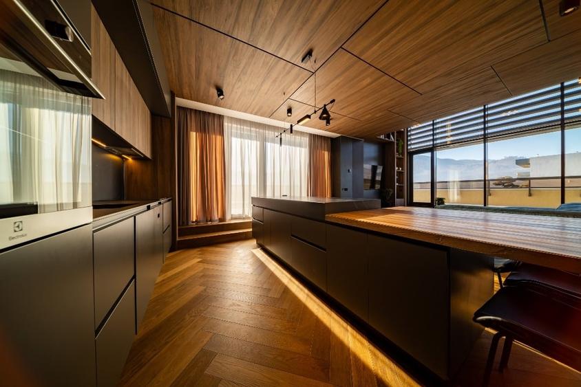 Penthouse Modern, 4 Camere, cu Terasă, Priveliste și Design Impresionant - 4