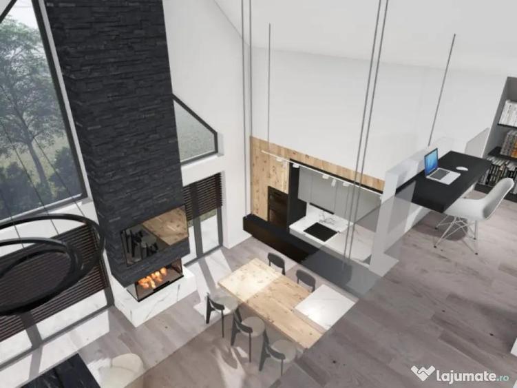 Casa P+M la ro?u de vanzare in Catalina zona lini? - 2