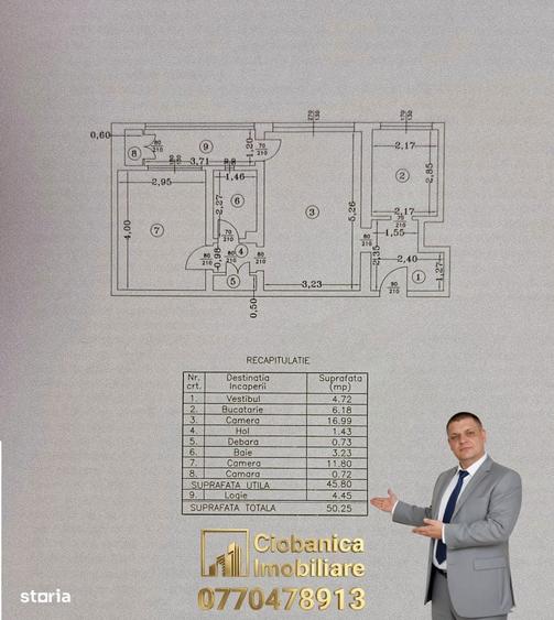 2 camere | 3 min metrou Gorjului | Renovat | Etaj 3/10 | Militari - 15