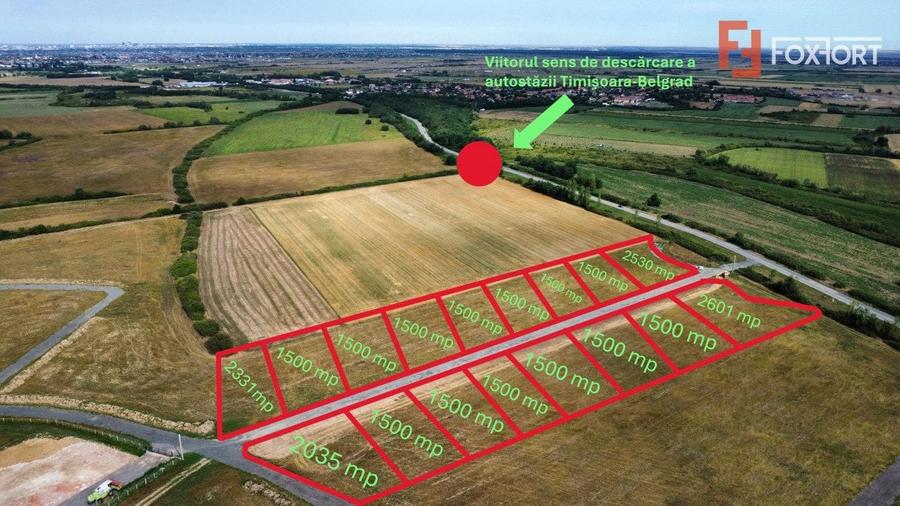 COMISION 0% Teren industrial cu utilitati, acces TIR - Mosnita - 1
