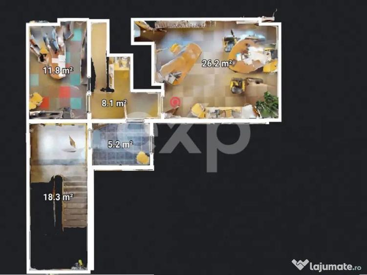 2 Camere in Astra | 48,5 mp | Spa?iu Birouri - 2