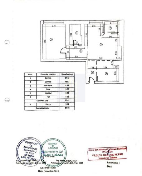 Apartament | 2 Camere | Inchiriere | Cortina Residence *Aviatiei* - 10