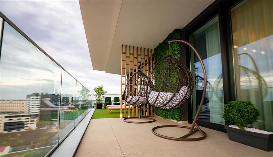 PENTHOUSE HERASTRAU  VEDERE PANORAMICA  3 PARCARI - 13