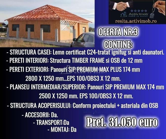 Case din lemn 115 Mp.in tot Jud.Caras Severin - 4