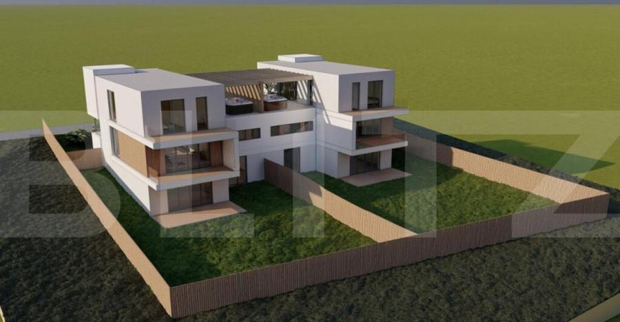 Teren cu autorizatie de constructie duplex, 1061 mp, zona Wo - 8