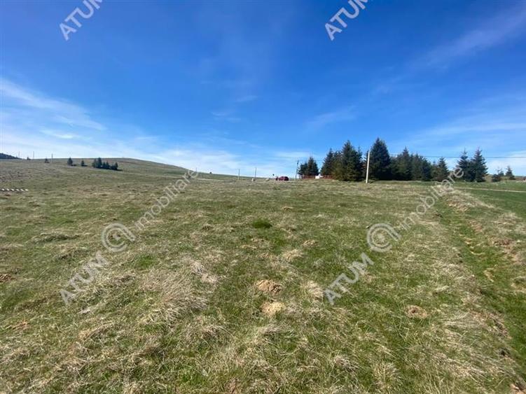 Teren intravilan de 3000 mp cu utiltati si PUZ in Paltinis Judet Sibiu - 11