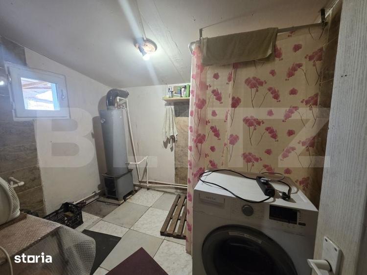 Casă cu 2 camere cu Teren 1336 Mp în Central