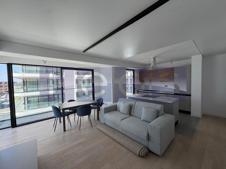 Apartament cu 3 camere decomandat, mobilat în Barbu Văcărescu