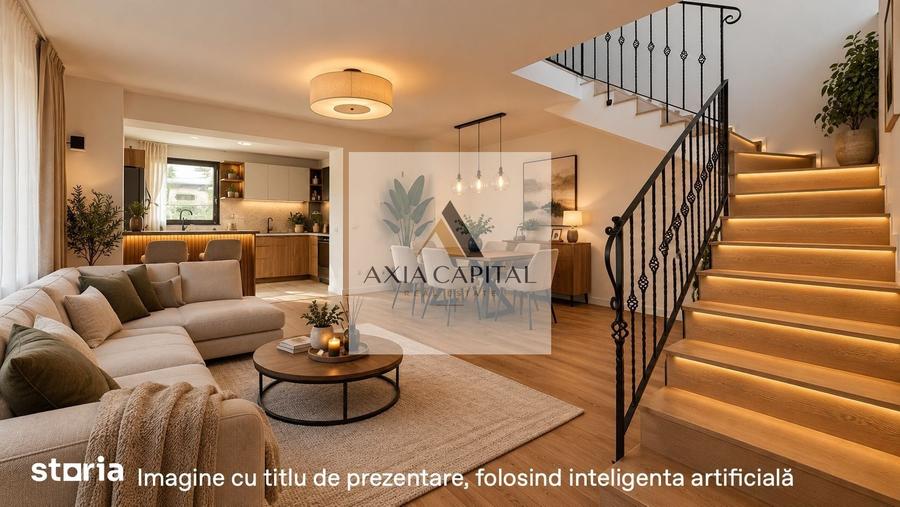 Casă cu 3 camere cu Teren 135 Mp în Domnești