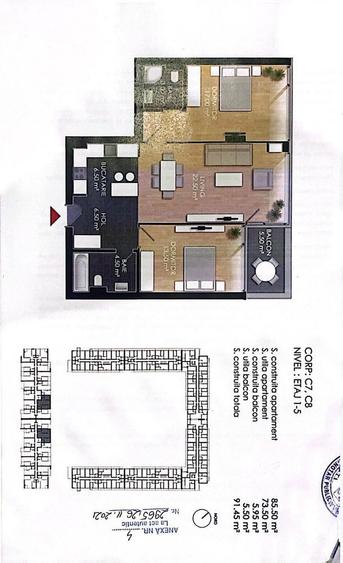 Direct Propietar, apartament 3 camere in Atria Urban Resort - 7