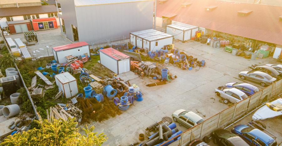 Teren | platforma betonata de inchiriat 900 mp | Stra - 7