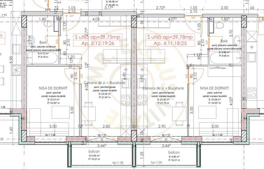 De vanzare apartament 2 camere Smarald City Satu Mare - 9