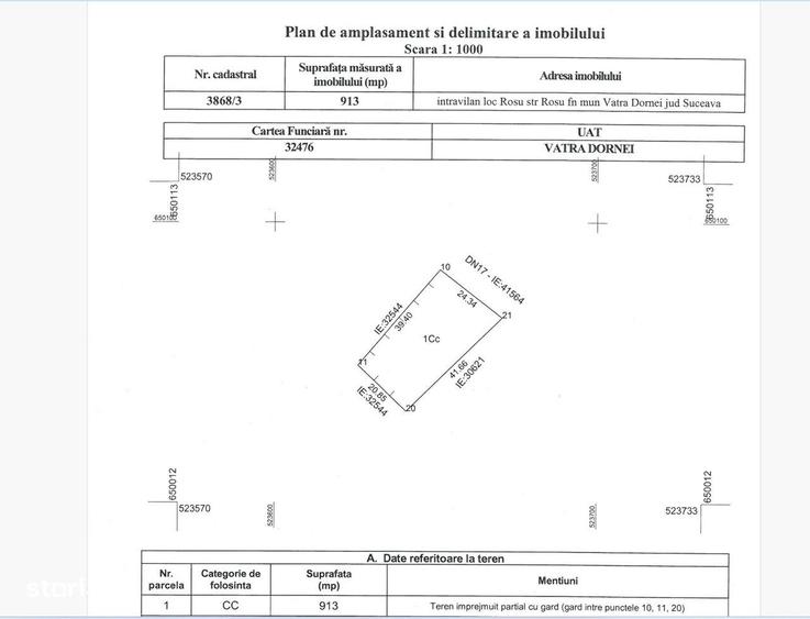Vand teren la drum european - 1