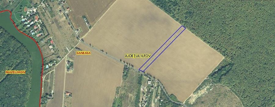 De vanzare 2700 mp teren intravilan/6.900 mp teren extravilan Ganeasa - 2