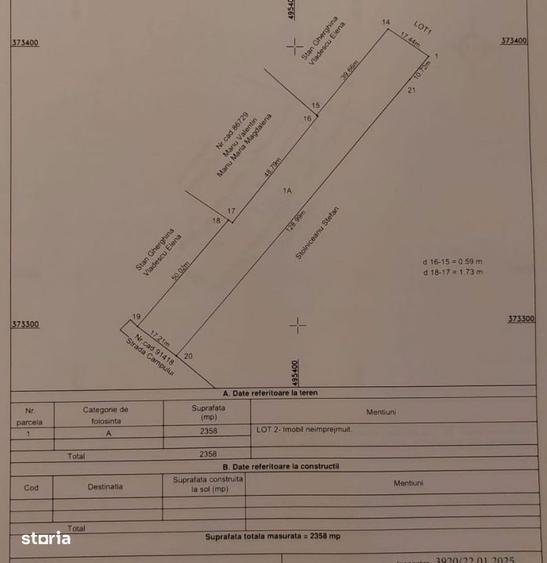 Vanzare Teren intravilan Stefanesti - Primarie str. Campului - 6