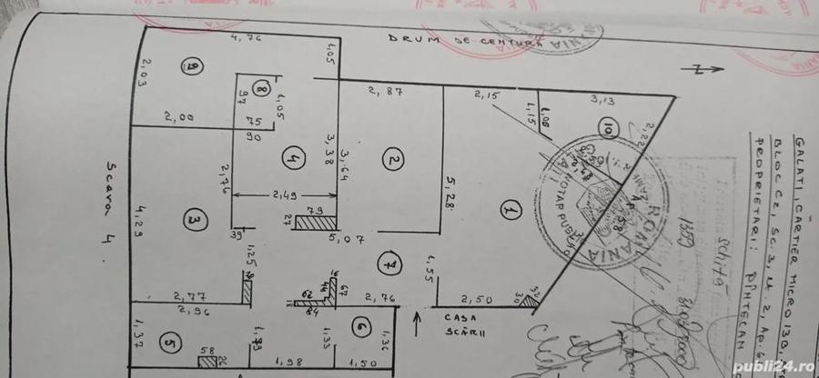 Vand apartament3camere micro 13 b - 7