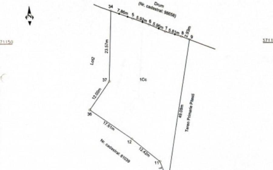 Teren de vanzare Str. Izvorului, Pite?ti, zona Stadion