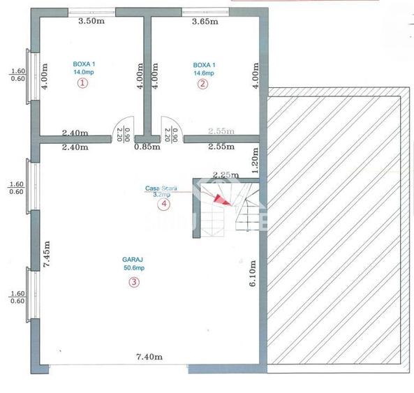 Casa noua cu garaj, pivnita, curte mare - 21