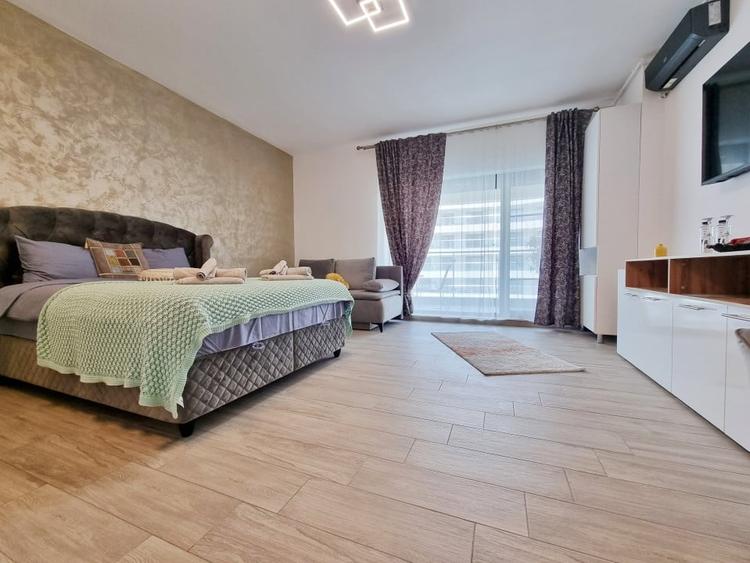 Studio cu parcare privata si priveliste catre ape in complex Casa del Mar - 3